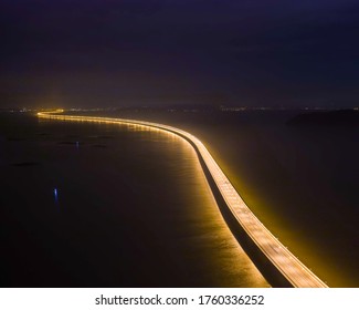 Sultan Abdul Halim Muadzam Shah Bridge.  