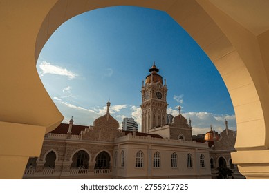 Sultan Abdul Samad building from inside out