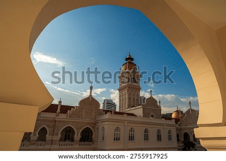Sultan Abdul Samad building from inside out