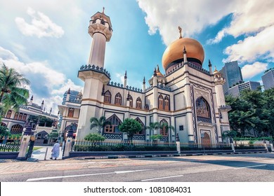 Sultan Mosque In Singapore City