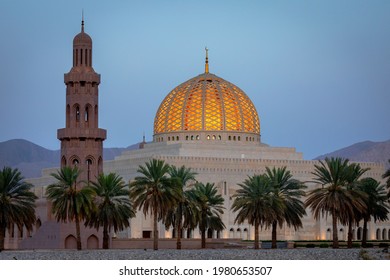 The Sultan Qaboos Grand Mosque is the main mosque in the Oman. It is in the capital city of Muscat. this mosque is glorious piece of modern Islamic architecture.