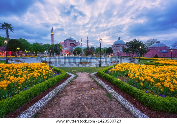 Sultanahmet Old City Center Istanbul Sunrise Stock Photo Edit Now