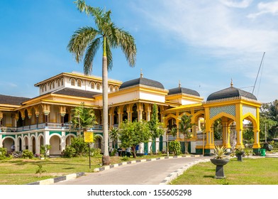 Sultan's Palace Maimoon In Medan