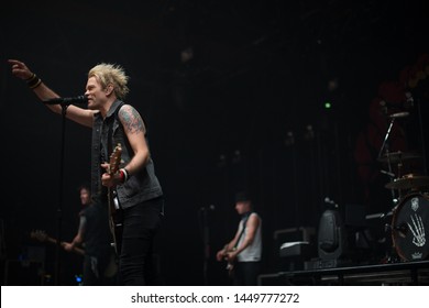 Sum 41 Live At O2 Victoria Warehouse Manchester, Uk,  June 26th 2019 