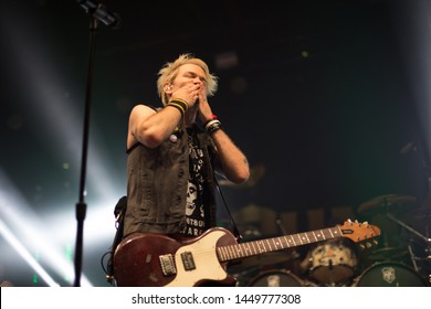 Sum 41 Live At O2 Victoria Warehouse Manchester, Uk,  June 26th 2019 