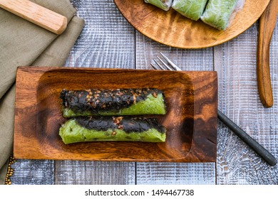 Suman: Filipino Sweet Rice Cake With Latik