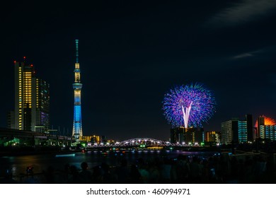 Sumida fireworks, Tokyo