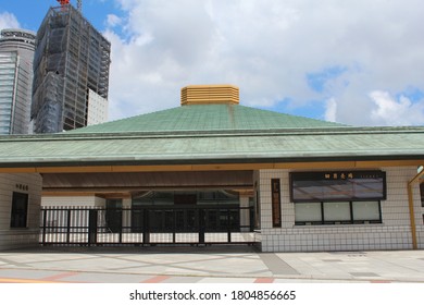 Sumida,Tokyo,Japan/Jul 27,2019:Ryogoku Kokugikan.Ryougoku Sumo Hall.