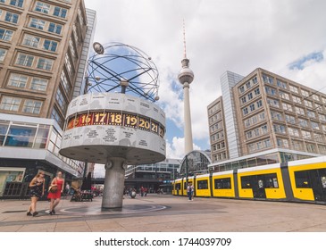 Summer At Alexanderplatz, Berlin, Germany