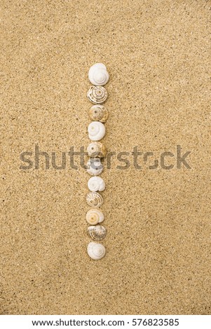 Similar – sandwriting Sand