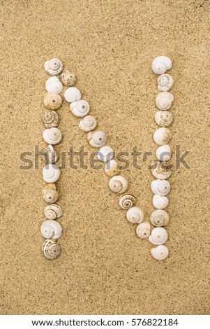 Similar – sandwriting Sand