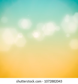 Summer Background Gradient. Abstract Light Summer Holiday