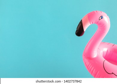 mini flamingo float