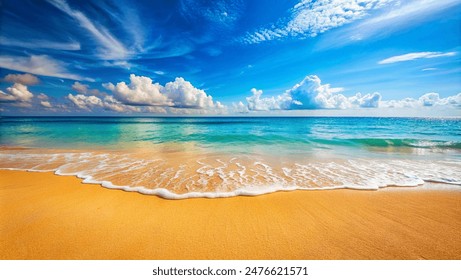 Summer Beach Sea Tourism Vacation Sun Sky Water Photo Design - Powered by Shutterstock