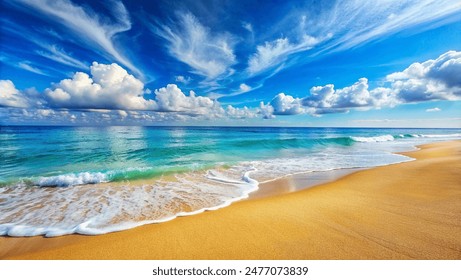 Summer Beach Sea Tourism Vacation Sun Sky Water Photo Design - Powered by Shutterstock