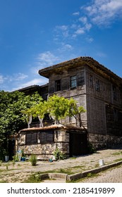 Summer In Beautiful Sozopol Town In Bulgaria. Landscape With Blue Sky