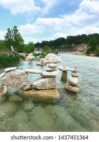 Summer At The Blanco River In Texas