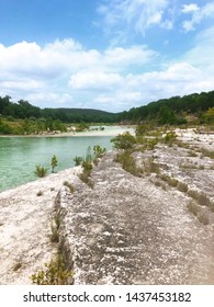 Summer At The Blanco River In Texas