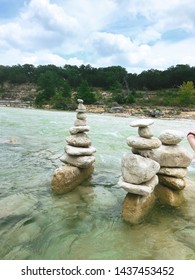 Summer At The Blanco River In Texas