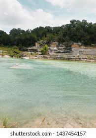 Summer At The Blanco River In Texas