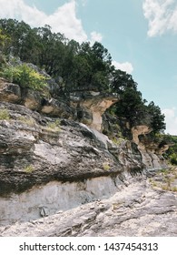 Summer At The Blanco River In Texas