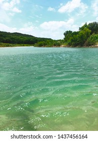 Summer At The Blanco River In Texas