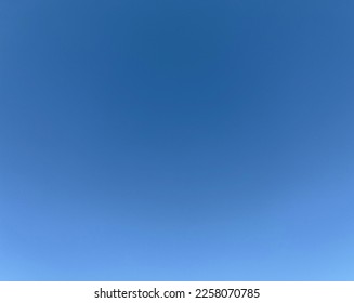 Summer blue sky. Beautiful blue clear sky background and texture. Blue shade background and banner - Shutterstock ID 2258070785
