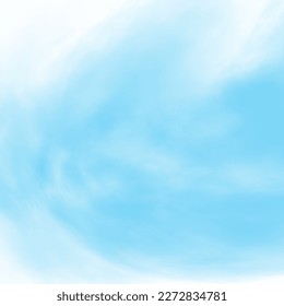 white blue cloud gradient