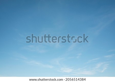 Summer blue sky cloud gradient fade white background. Beauty clear cloudy in clouds calm bright winter air bacground. Wide vivid cyan landscape in environment day teal horizon skyline spring wind.