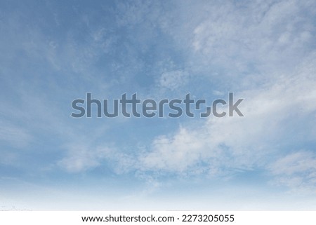 Summer blue sky cloud gradient light white background. Beauty clear cloudy in sunshine calm bright winter air bacground. Gloomy vivid cyan landscape in environment day horizon skyline view spring wind
