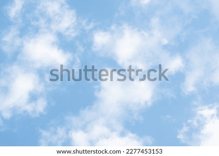 summer blue sky cloud gradient light white background.beauty bright cloud cover in the sun calm cler winter air background .spring wind

