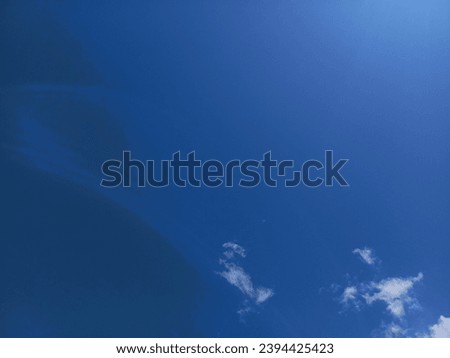 Summer blue sky cloud gradient light white background. Beauty clear cloudy in sunshine calm bright winter air bacground. Gloomy vivid cyan landscape in environment day horizon skyline culumus