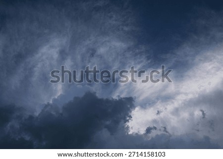Summer blue sky cloud gradient light white background. Beauty clear cloudy in sunshine calm bright winter air bacground. Gloomy vivid cyan landscape in environment day horizon skyline view