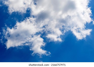 Summer blue Sky with Clouds - Shutterstock ID 2166757971