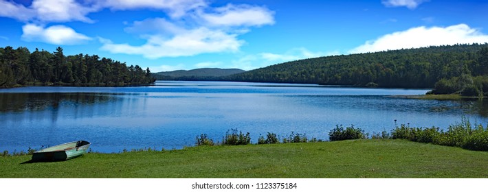 Summer camp, alpine lake in Northern Michigan. - Powered by Shutterstock