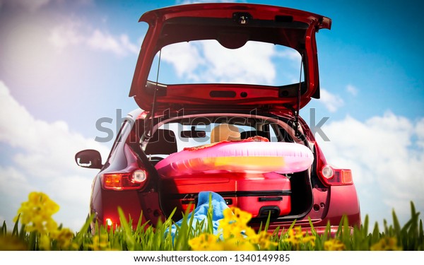 Summer car and\
free space for your decoration\
