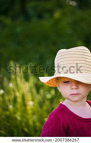 Similar – Mary with a hat Parenting