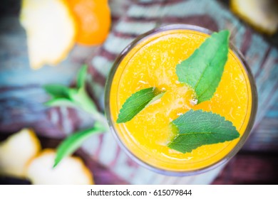 Summer Drink: Orange Mousse With Stevia