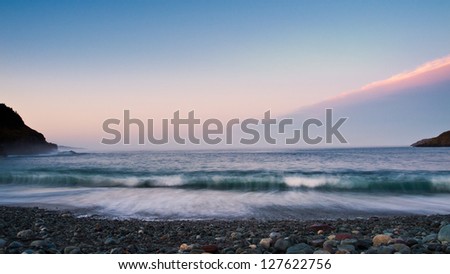 Summer Evening at the Beach