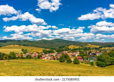 Summer Evening Walk With A View Over Schmalkalden - Thuringia - Germany