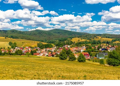 Summer Evening Walk With A View Over Schmalkalden - Thuringia - Germany