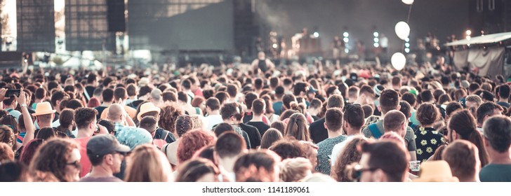 Summer Festival Concert Crowd