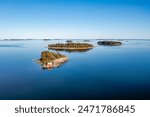 Summer in Finland , flights over the Gulf of Finland