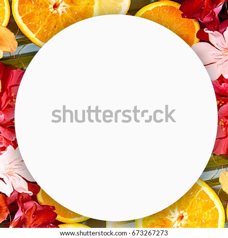 Summer flower background