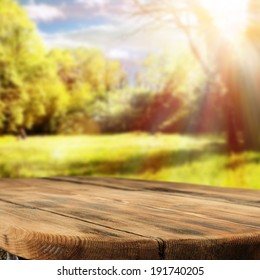 Summer Garden And Table 