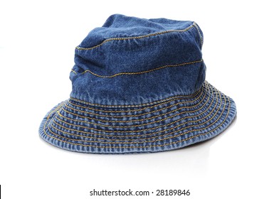 summer hat isolated on white background