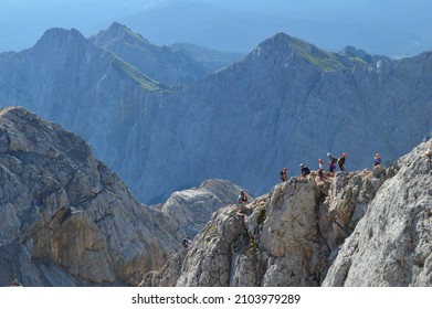 Summer Hiking On Triglav Mountain, Slovenia