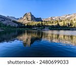 Summer Hiking Views of Lake Blanche Lake Utah Salt Lake City