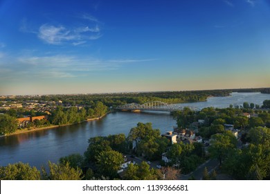 Summer In Lachapelle Bridge Laval Quebec