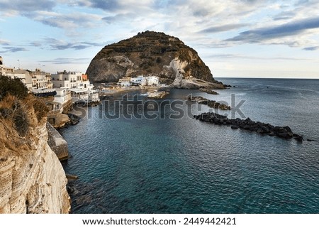 Summer landscape around Sant'Andelo on the island of Ischia